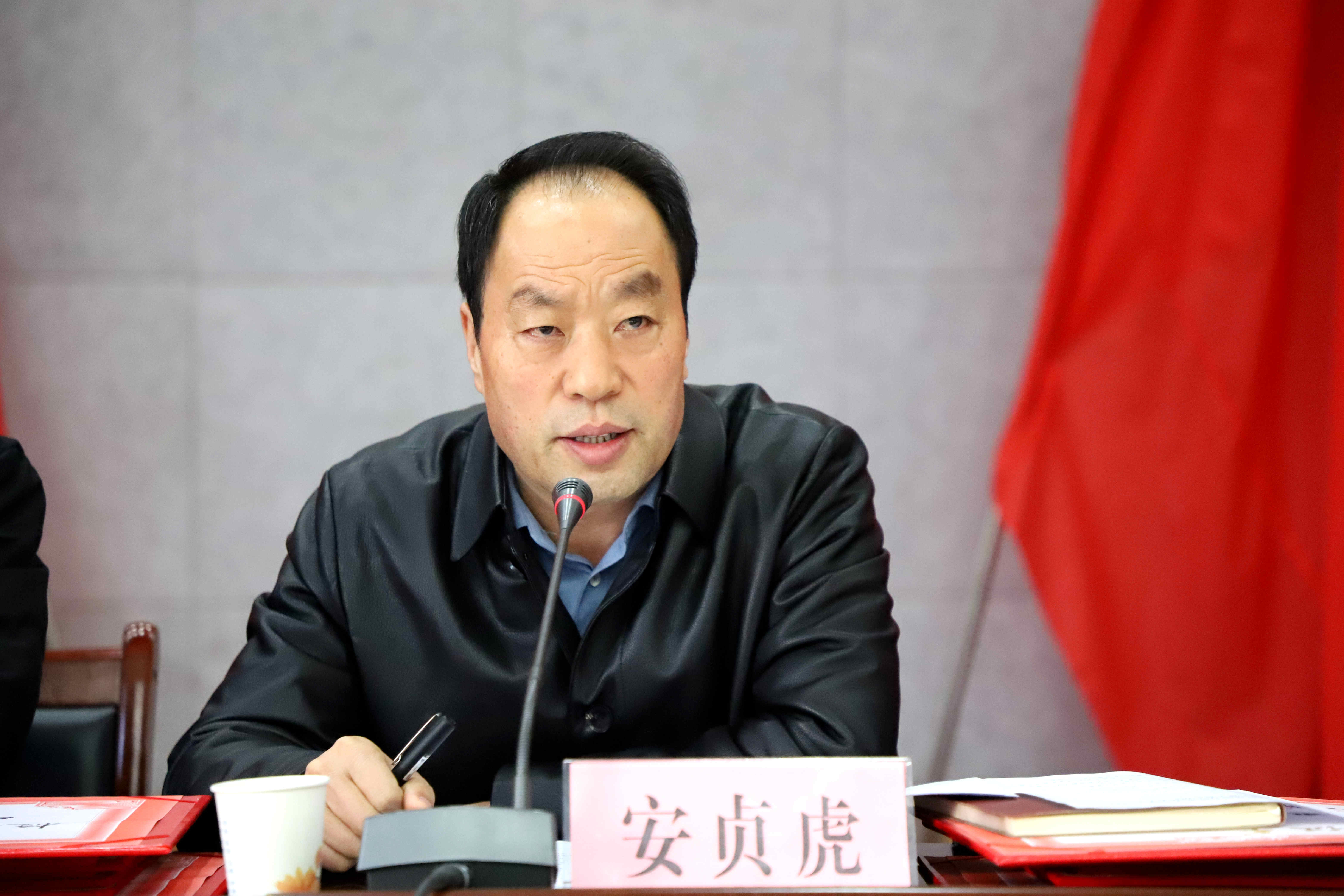 2董事長、黨委書記、總經理安貞虎講話_副本